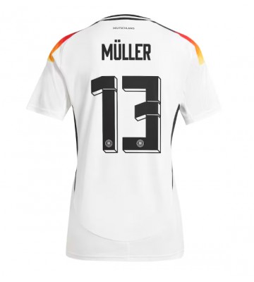 Tyskland Thomas Muller #13 Hjemmebanetrøje EM 2024 Kort ærmer